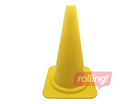 Training cone, 40cm, yellow