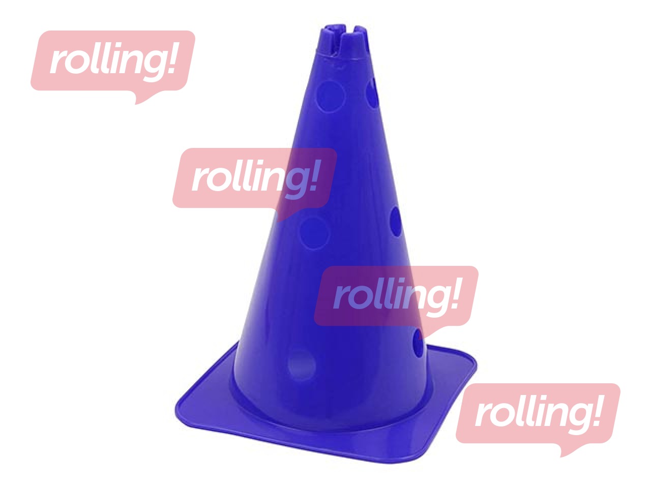 Aukudega koonus, 38 cm, sinine