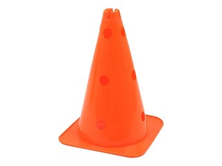 Aukudega koonus, 38 cm, oranž