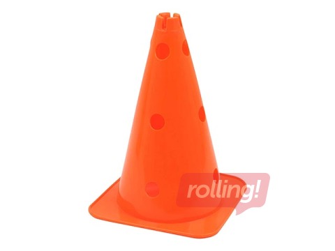 Cone with holes, 38cm, orange