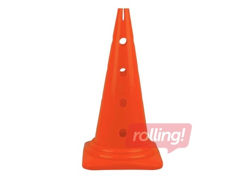 Cone with holes, 50cm, orange