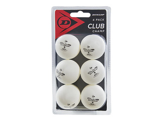 Galda tenisa bumbiņas Dunlop, baltas, 6 gab.
