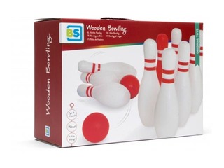Bowling BS Toys, red and white