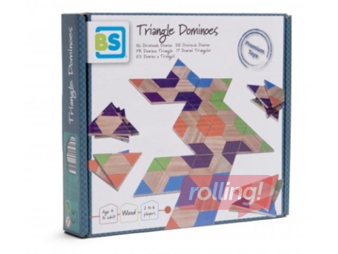 Triangle domino game BS Toys