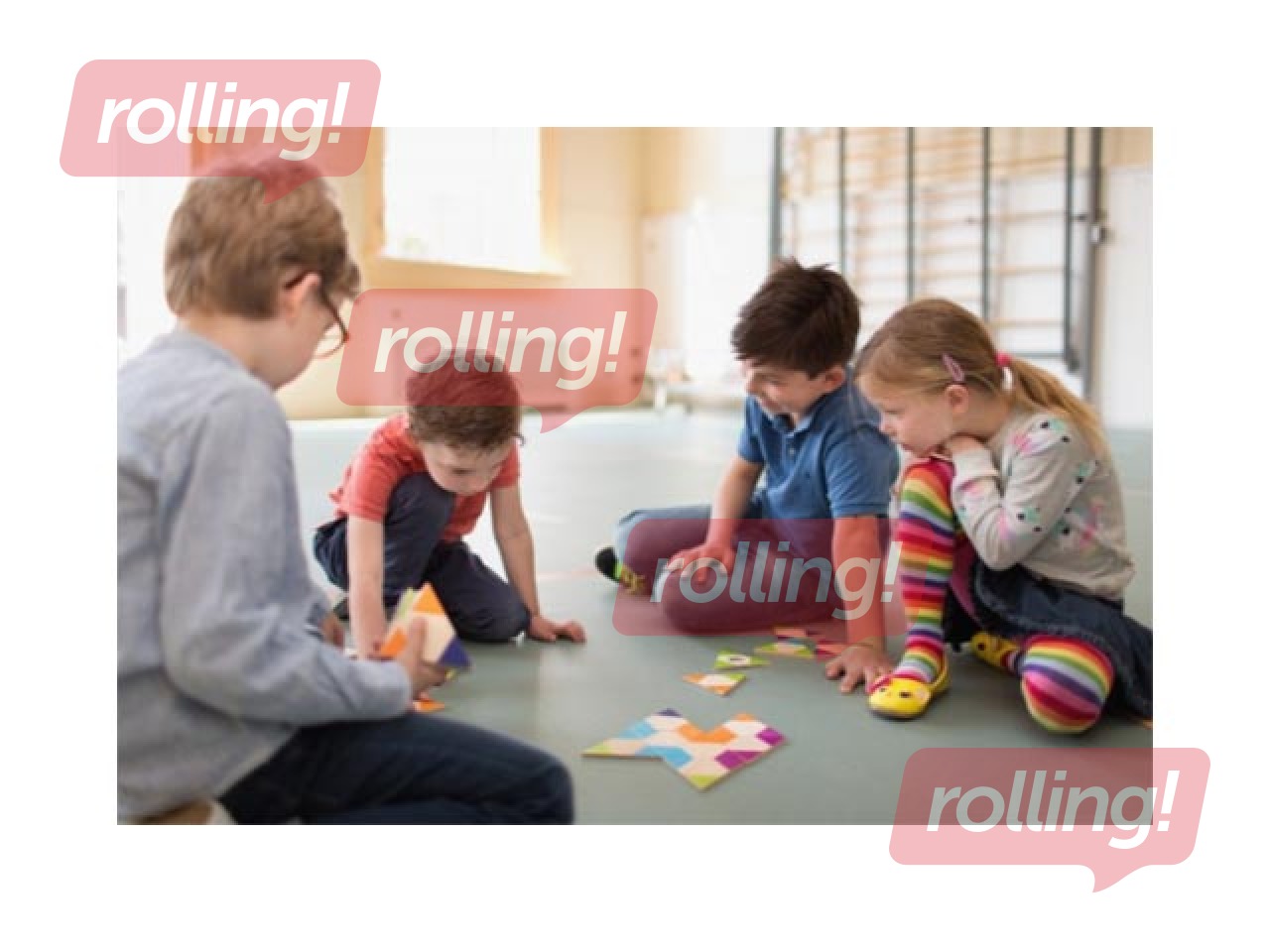 Trijstūru domino spēle BS Toys