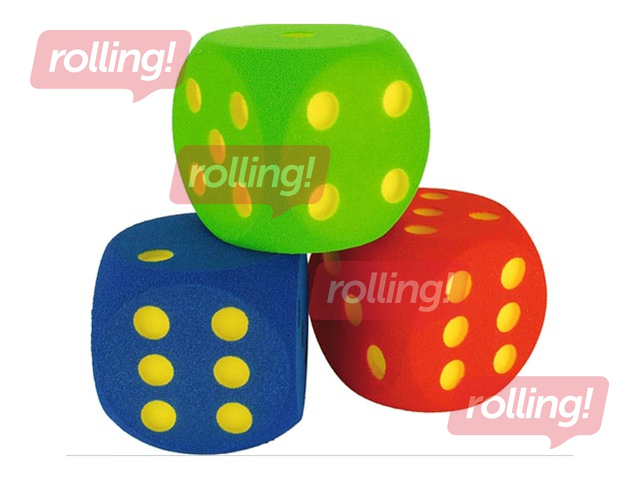 Metamais kauliņš, lielizmēra, 16cm, dažādas krāsas 