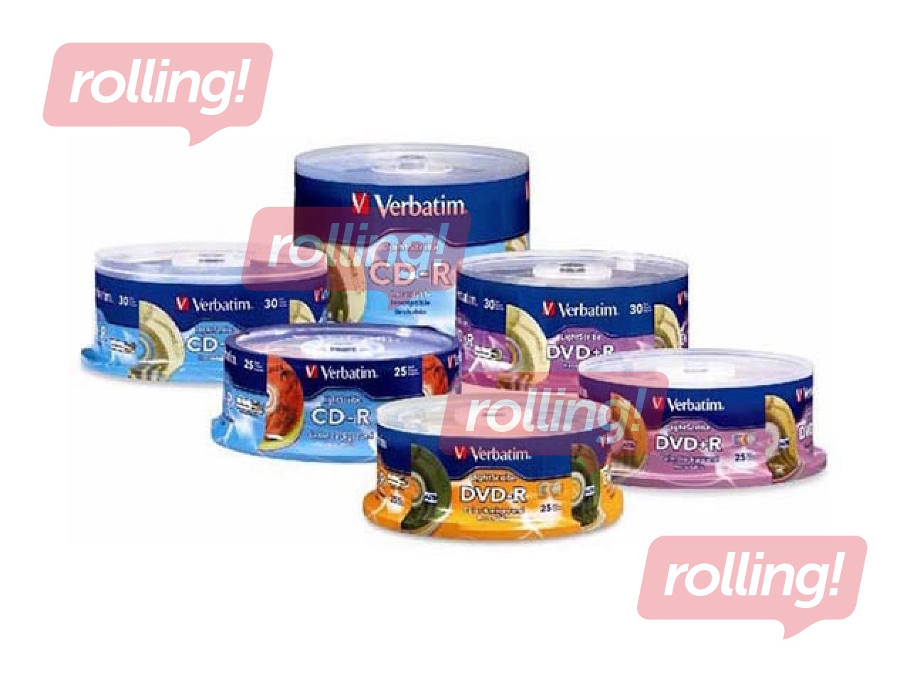 Verbatim DVD+R AZO 4.7GB 16x 50 Pack Spindle