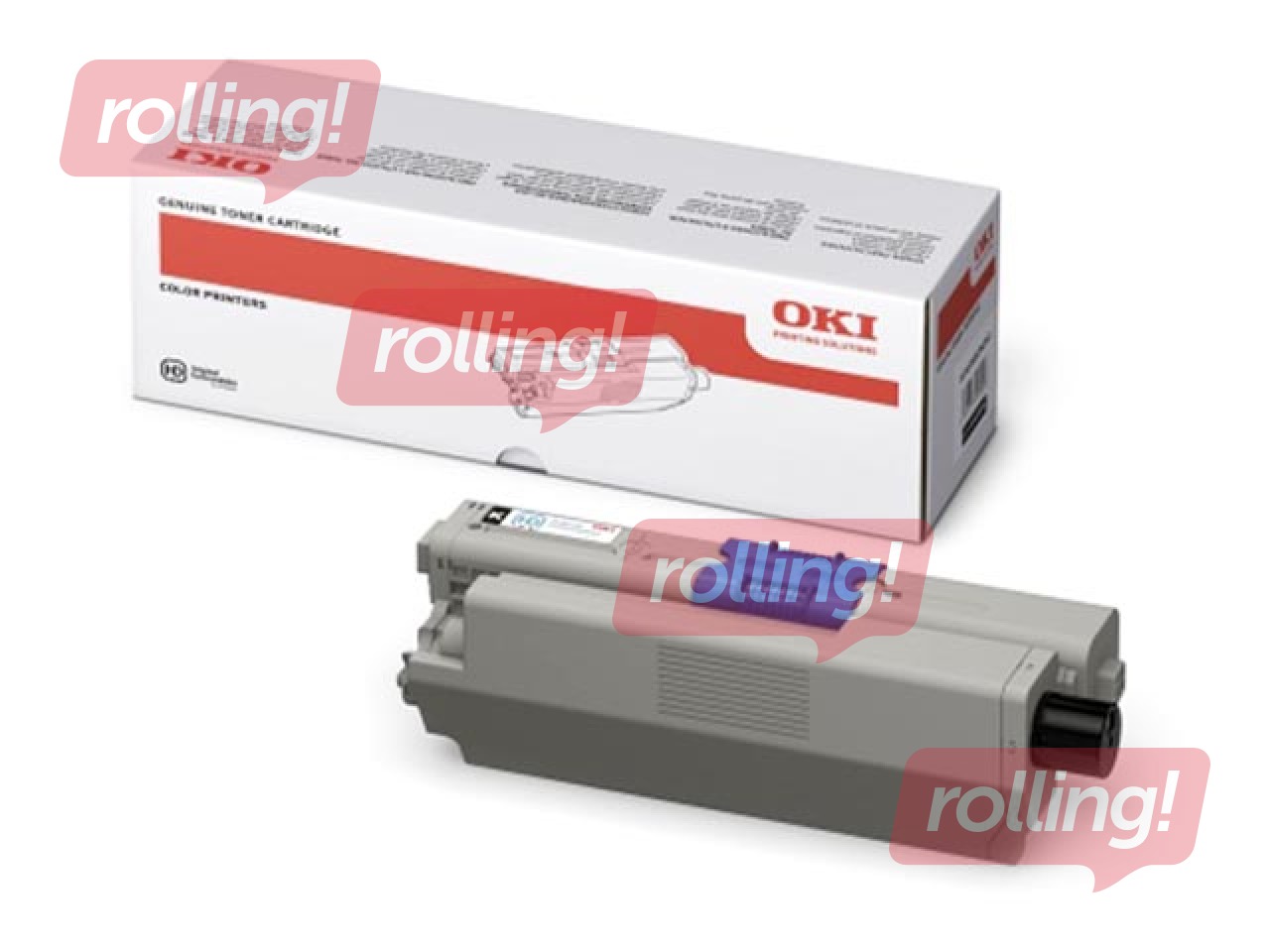 Tonera kasete OKI MC562DNW, Melna, 7000 lpp