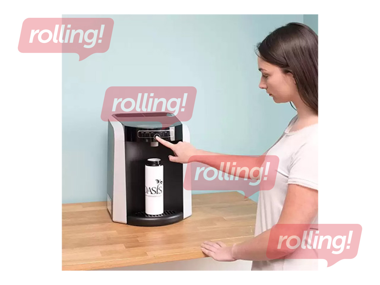 Ūdens iekārta Polaris (auksts, karsts, atdzesēts), 5l/h, melns