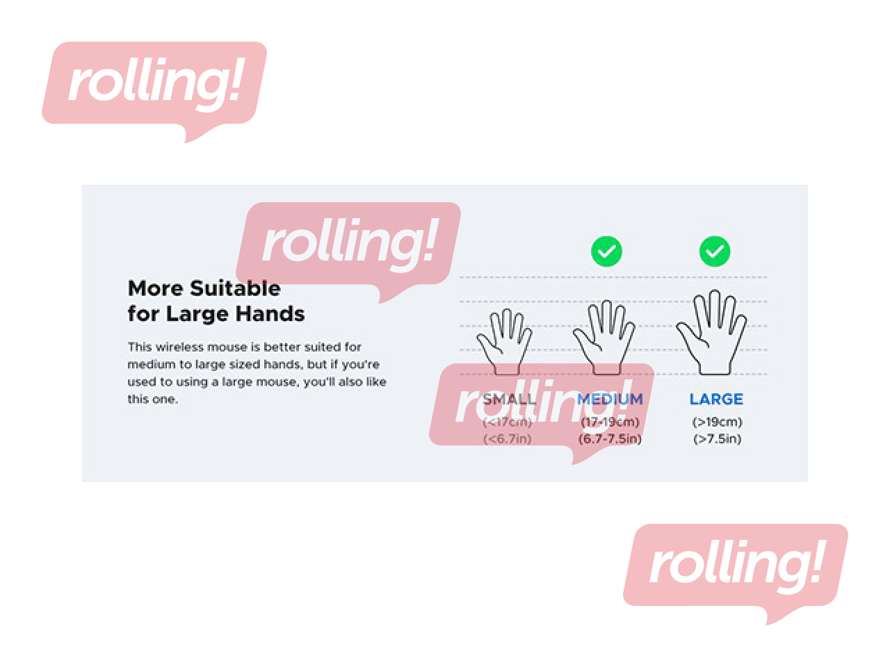 Bezvadu datorpele UGREEN ergonomiska 2.4GHz, melna