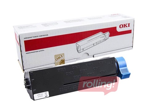 Tonera kasete OKI B432dn, melna (3000 lpp)