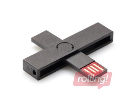 Viedkaršu lasītājs +ID Smart Card Reader Black