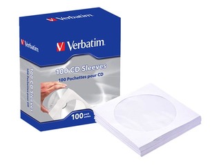Verbatim CD/DVD aploksnes, 100 gab.