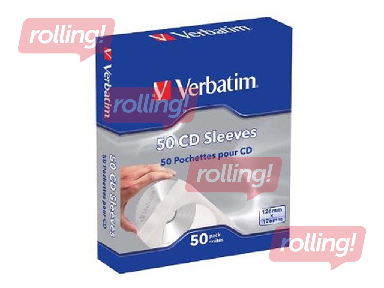 CD/DVD aplosknes Verbatim 50 gab.