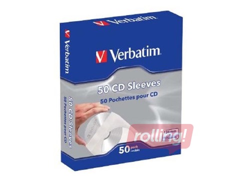 CD/DVD taskud Verbatim, 50 tk.