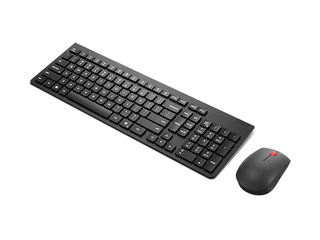 Bezvadu klaviatūras komplekts Lenovo Essential Wireless Combo Keyboard & Mouse Gen2 Black-US Euro