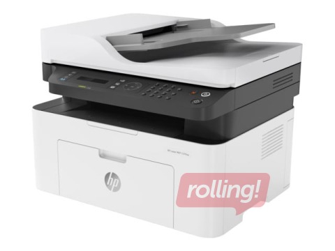 Daudzfunkciju melnbaltais lāzerprinteris HP Laser MFP 137fnw