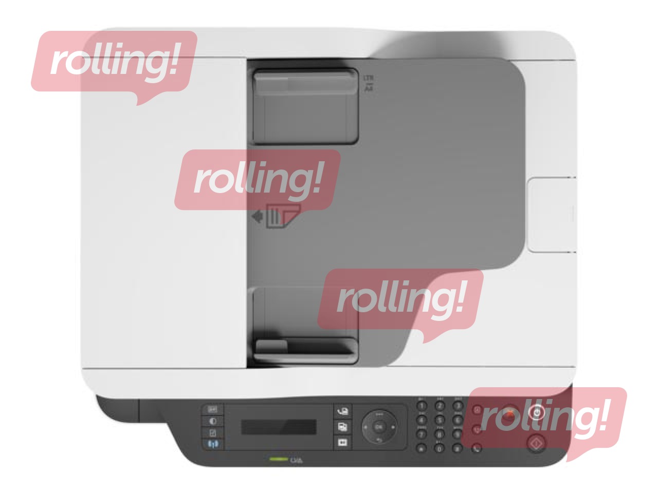 Daudzfunkciju melnbaltais lāzerprinteris HP Laser MFP 137fnw