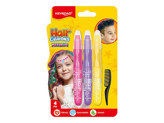 Matu krāsas krītiņi Metallic, Shine