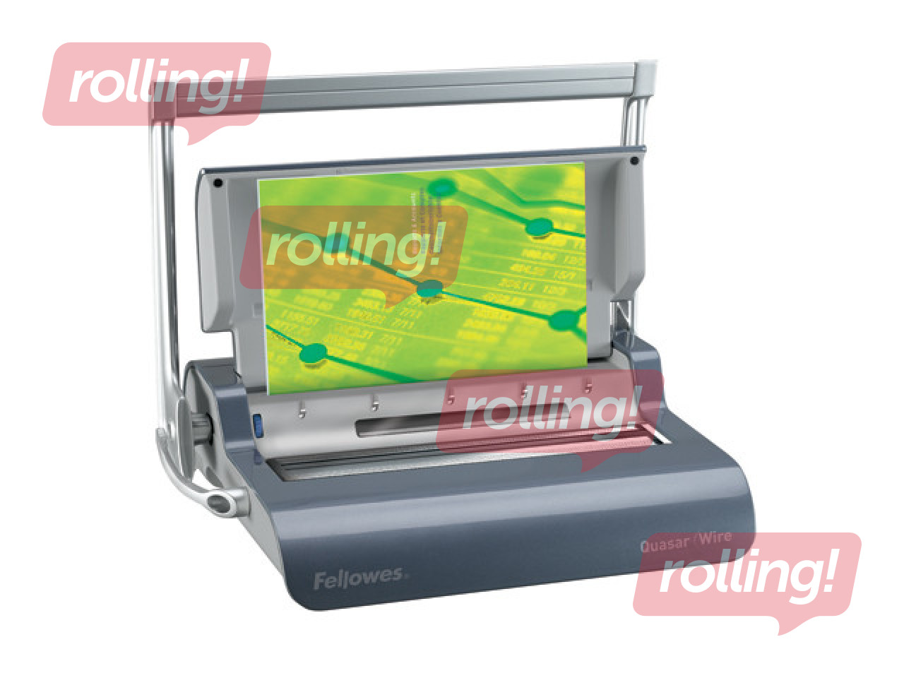 Dokumentu iesiešanas iekārta Fellowes Quasar Wire Binder