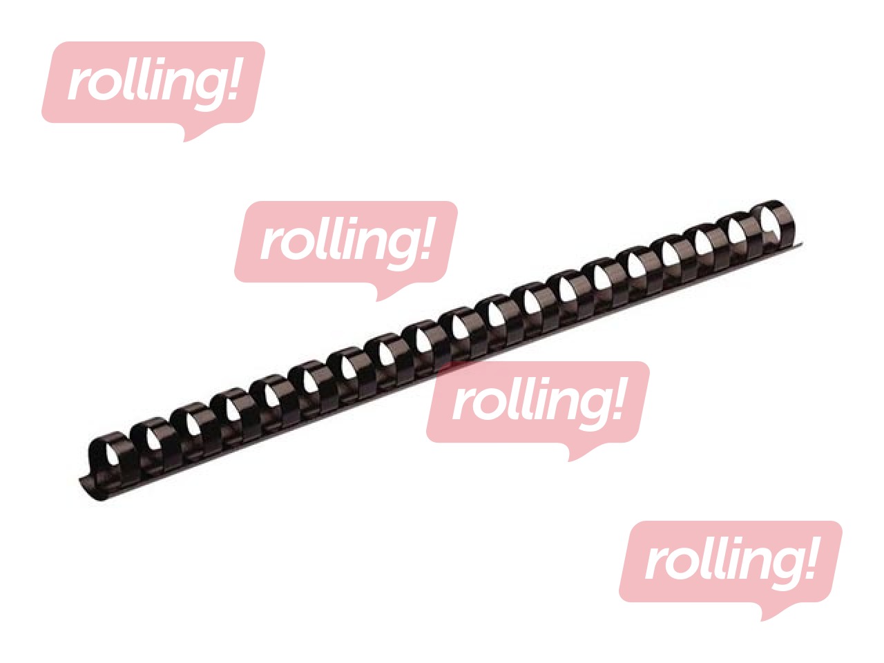 Binding plastic combs Fellowes, 12 mm, 100 pcs., black