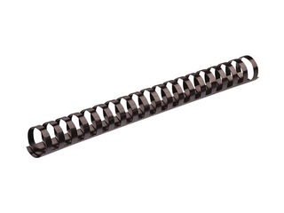 Plastikspiraalid Fellowes, 45 mm, 50 tk., ovaalsed, must