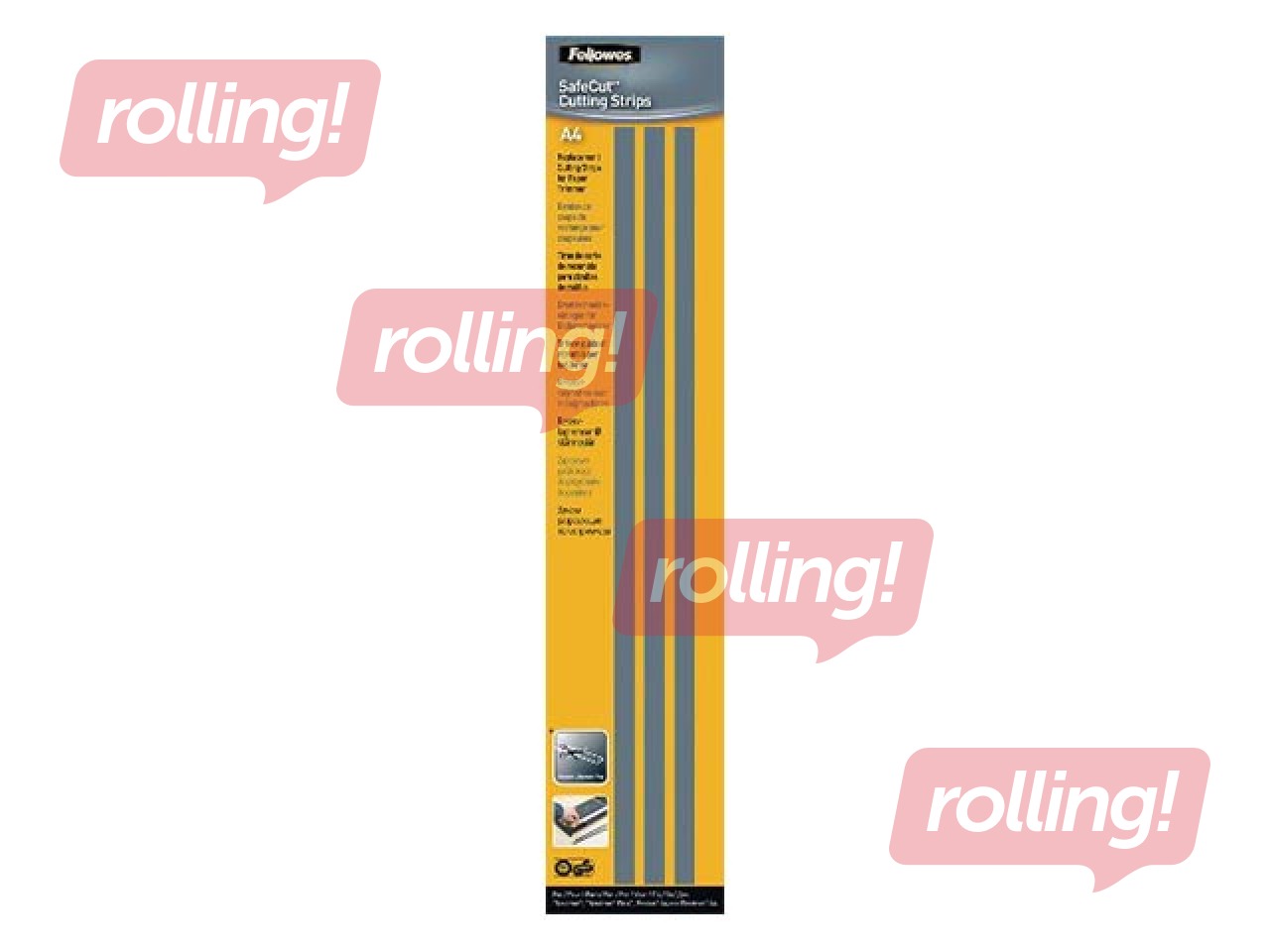 Набор из 3-х Марзанов А4 (рейки под лезвие), 3шт