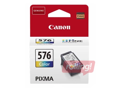 Tintes kasete Canon CL-576, trīskrāsu (100 lpp)