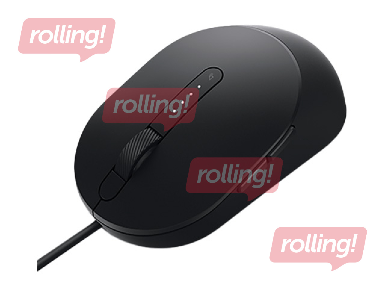 Pele ar vadu Dell PRO MS3220, USB, Melna