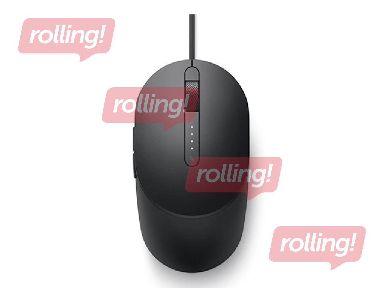 Pele ar vadu Dell PRO MS3220, USB, Melna