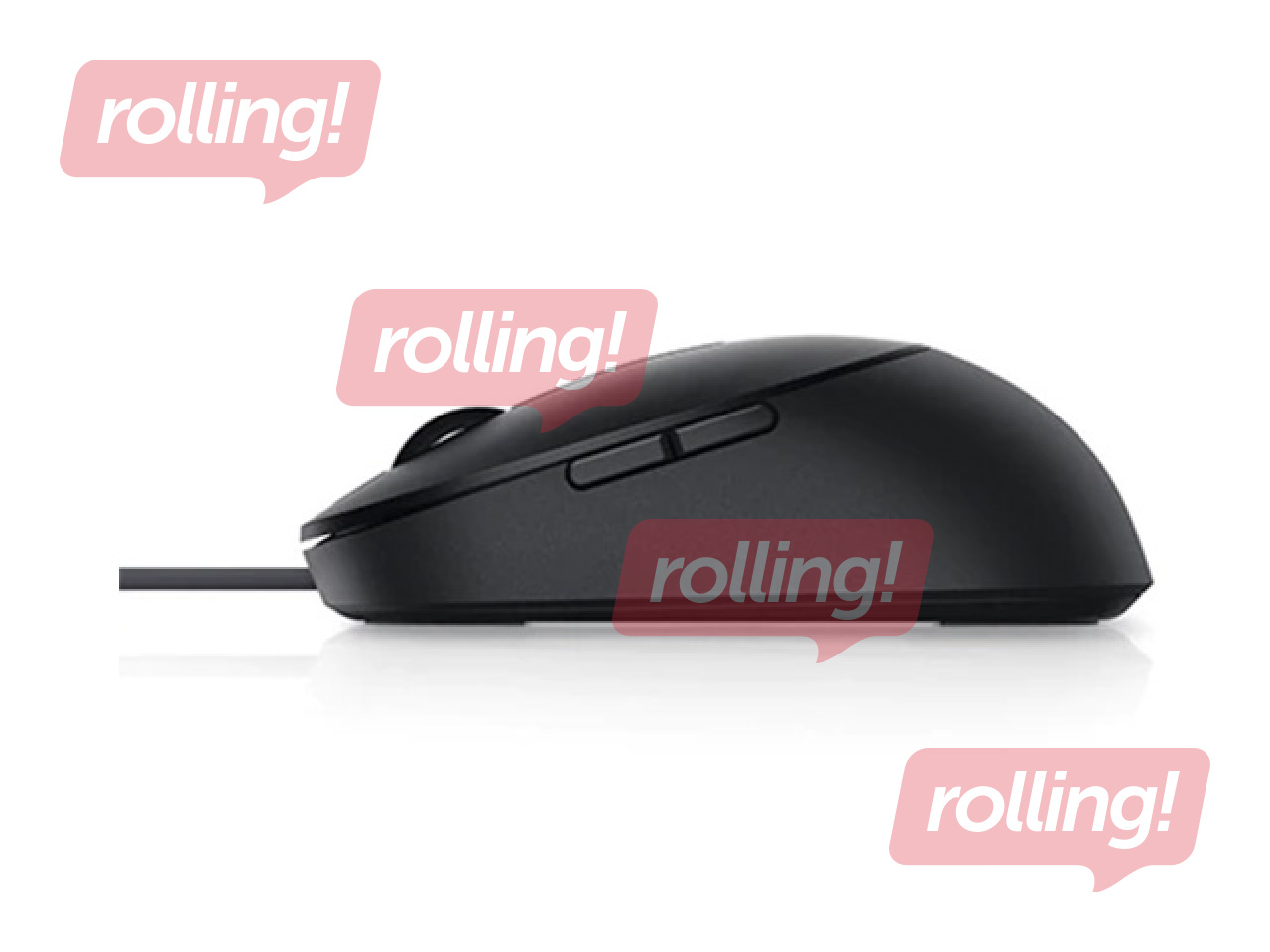 Pele ar vadu Dell PRO MS3220, USB, Melna