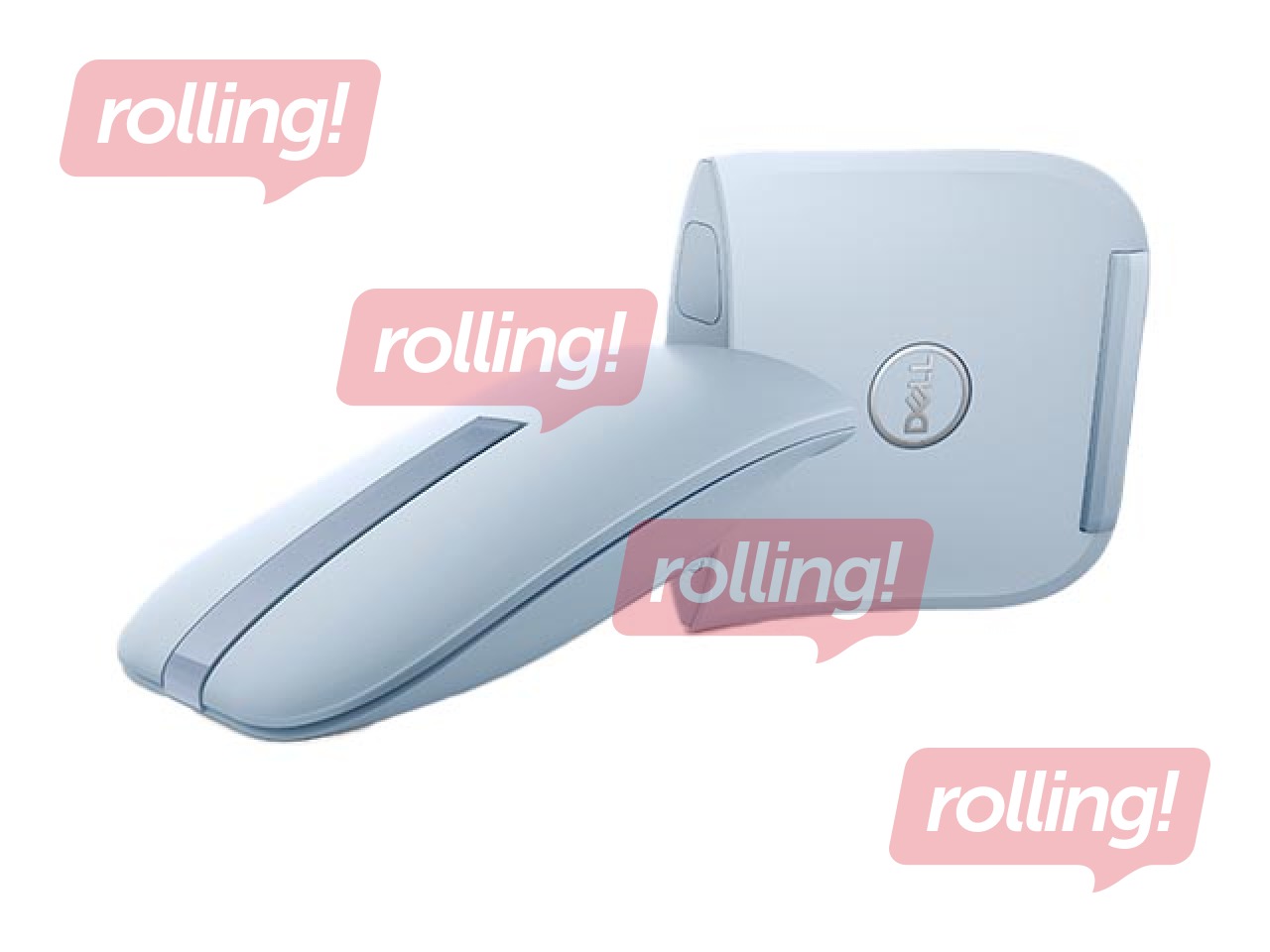 Wireless computer mouse DELL, Bluetooth Travel Mouse, MS700, misty blue