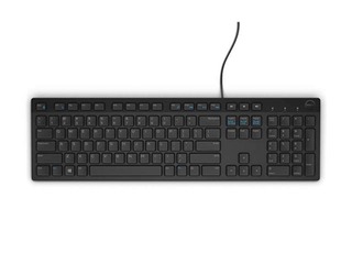 Klaviatūra Dell KB216 Standard, Wired, ENG, Black, USB