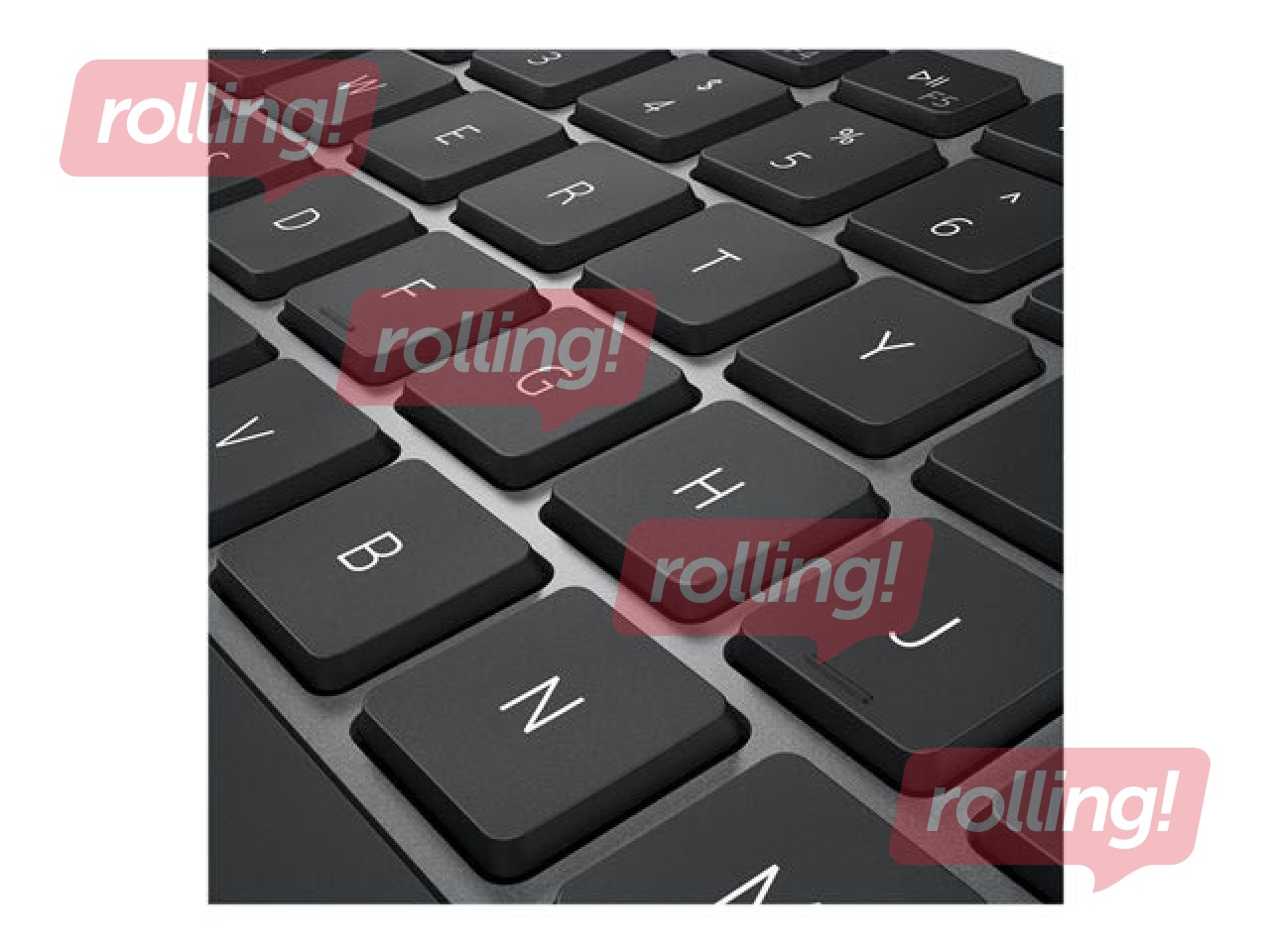 Bezvadu klaviatūras komplekts Dell KM7120W Wireless, 2.4 GHz, Bluetooth 5.0, ENG / RUS, Titan Gray