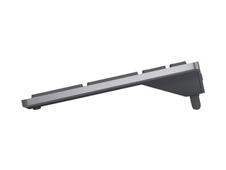 Bezvadu klaviatūras komplekts Dell KM7120W Wireless, 2.4 GHz, Bluetooth 5.0, ENG / RUS, Titan Gray