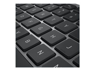 Bezvadu klaviatūras komplekts Dell KM7120W Wireless, 2.4 GHz, Bluetooth 5.0, ENG / RUS, Titan Gray