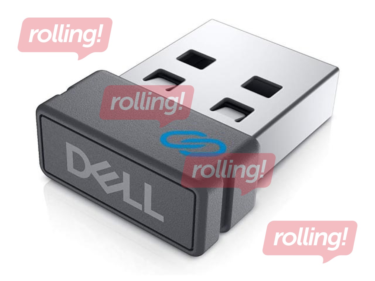 Bezvadu klaviatūras komplekts Dell Pro KM5221W (2,4 GHz), US international