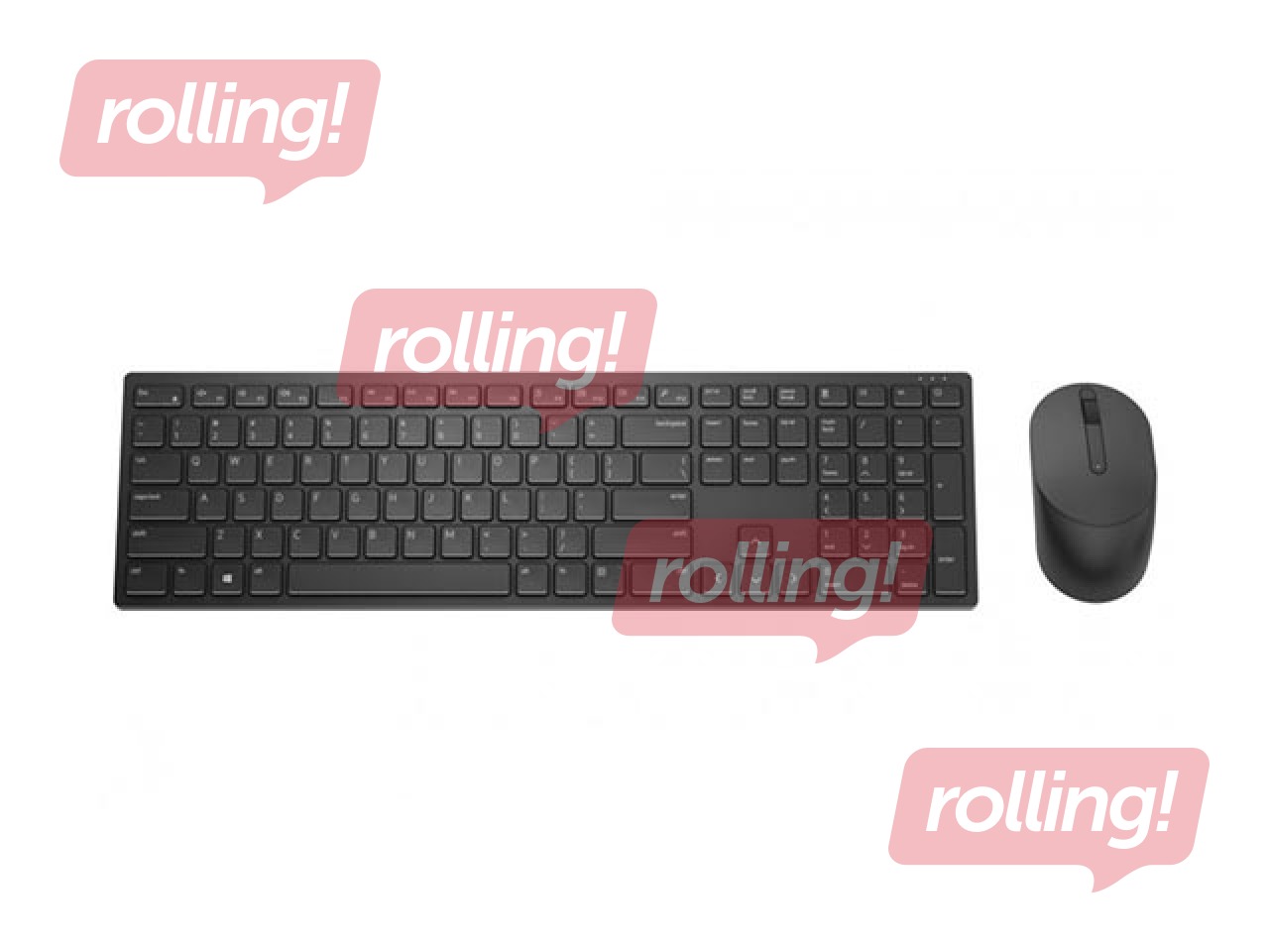 Juhtmevaba hiir + klaviatuur Dell Pro KM5221W, ENG/EE