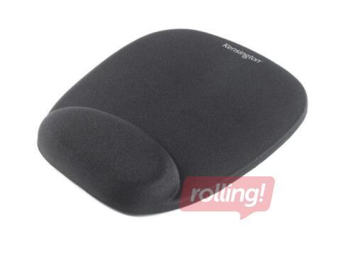 Peles paliktnis Kensington Foam Mouse Wristrest, melns