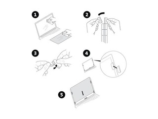 Kensington privacy filter 2 way removable 61cm 24