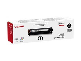 Tonera kasete Canon 731, melna, (1400 lpp.)