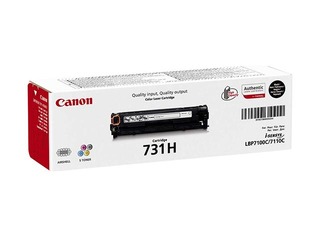 Tonera kasete Canon 731H, melna, (2400 lpp.)