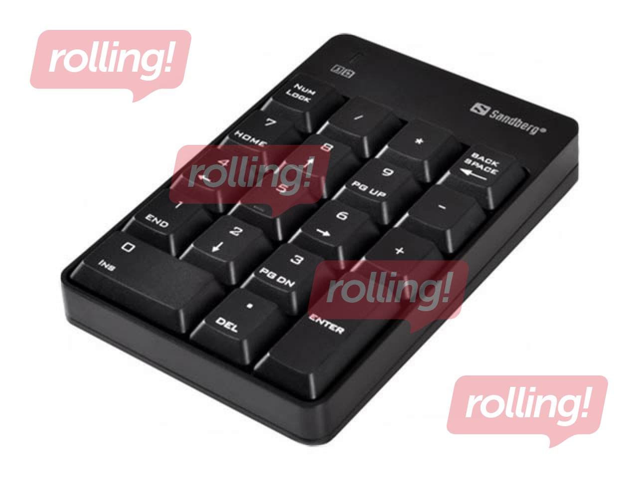 Беспроводная цифровая клавиатура Sandberg Numeric 2, 2,4 ГГц