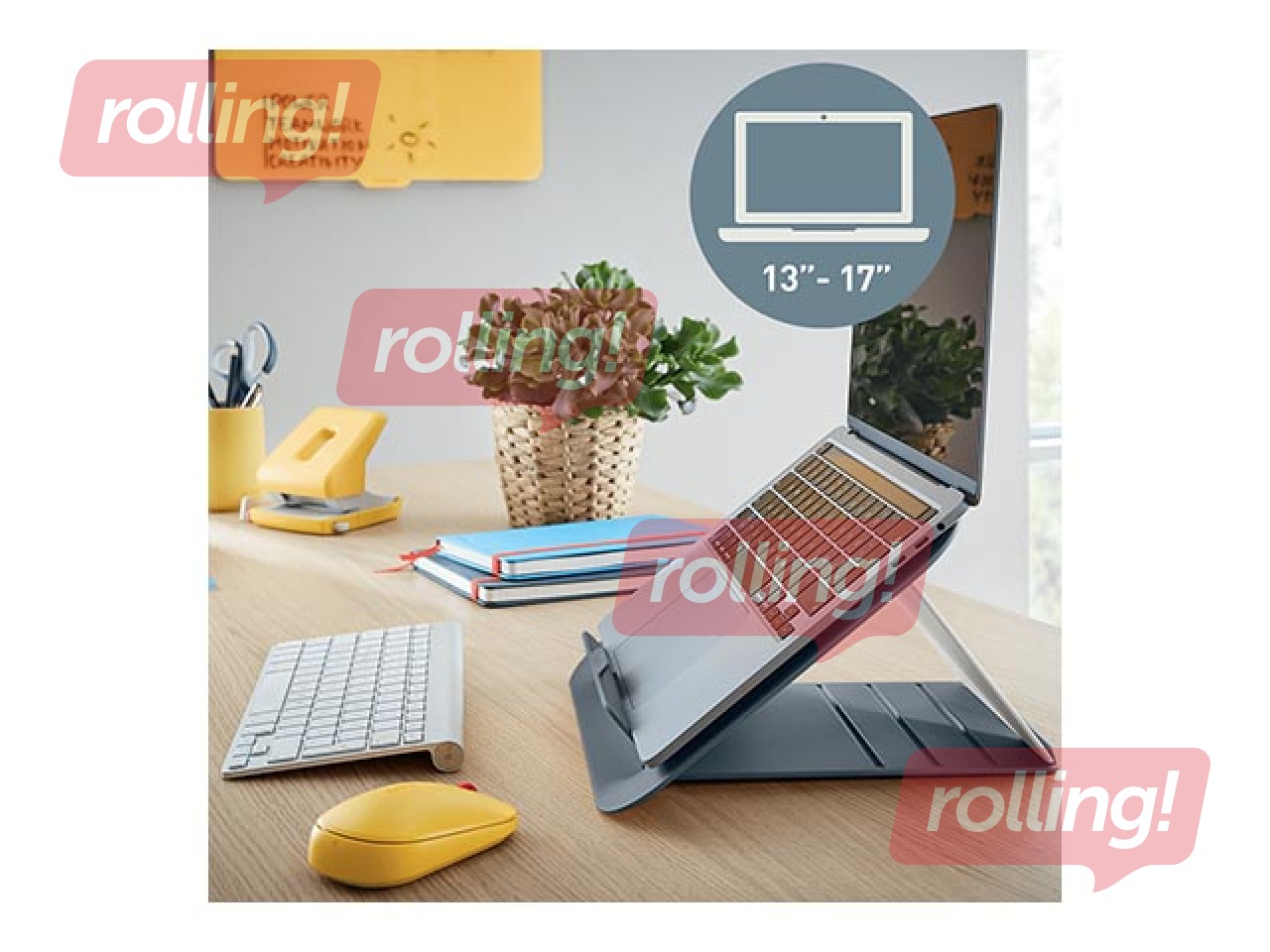 Подставка для ноутбука Leitz Ergo Cosy, регулируемая