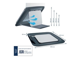 Подставка для ноутбука Leitz Ergo Cosy, регулируемая