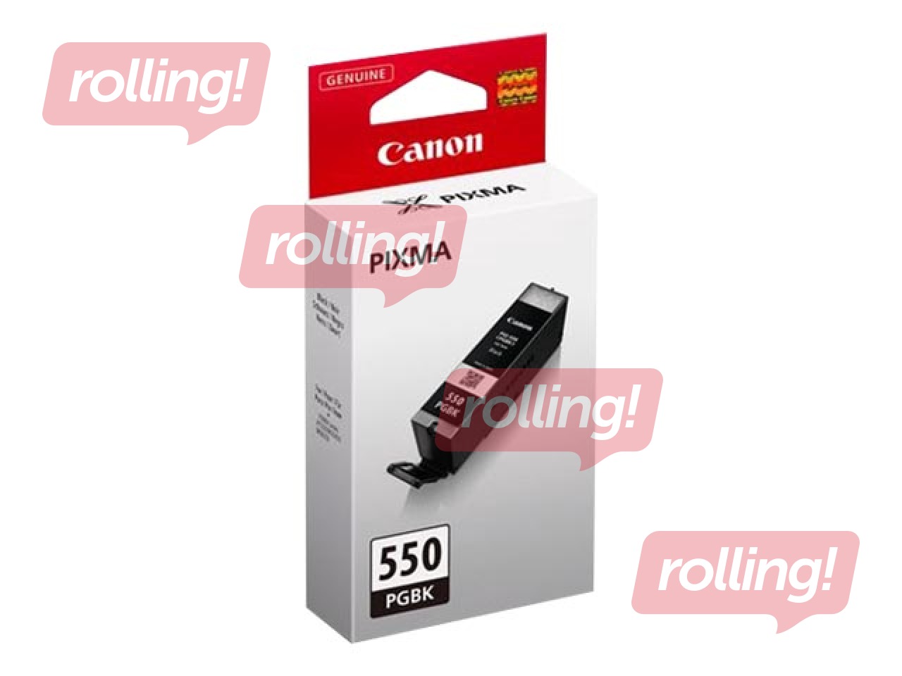 Tintes kasete Canon PGI-550, pigmentēta melna, 15ml
