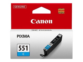 Tintes kasete Canon CLI-551, ciānzila, 7ml