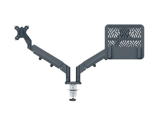 Laptop and monitor stand Leitz Ergo, dark gray