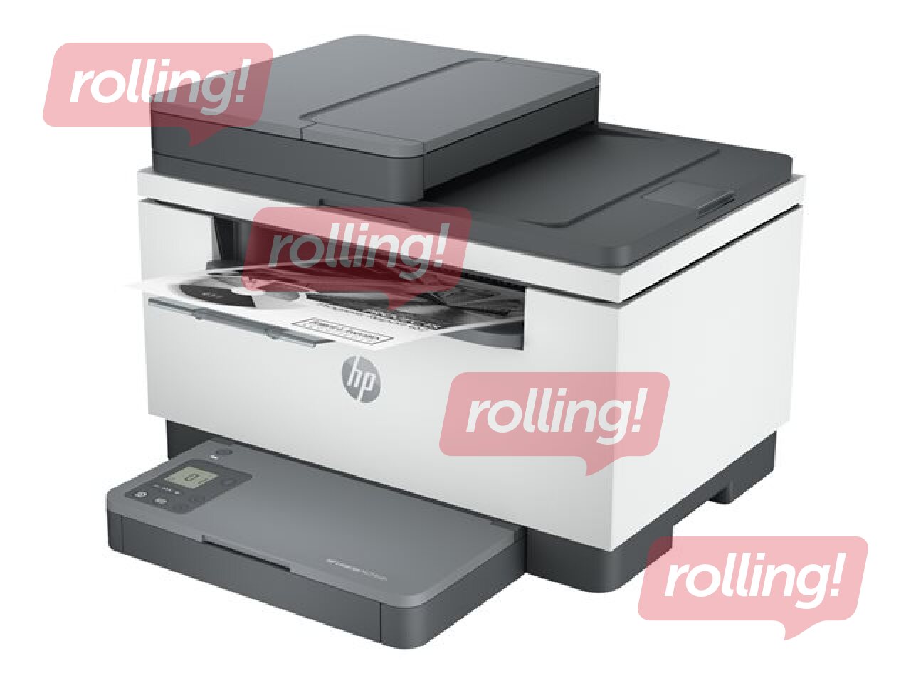 Must-valge multifunktsionaalne laserprinter HP LaserJet MFP M234sdn