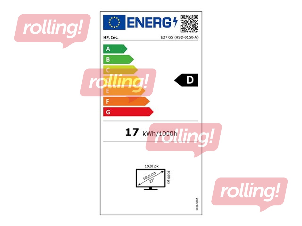 Monitors HP E27 G5 27